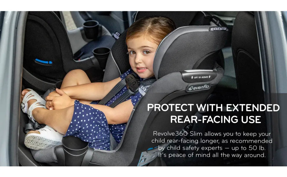 SafeNest Revolve360 Extend All-in-One Rotational Car Seat with SensorSafe