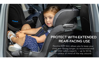 SafeNest Revolve360 Extend All-in-One Rotational Car Seat with SensorSafe