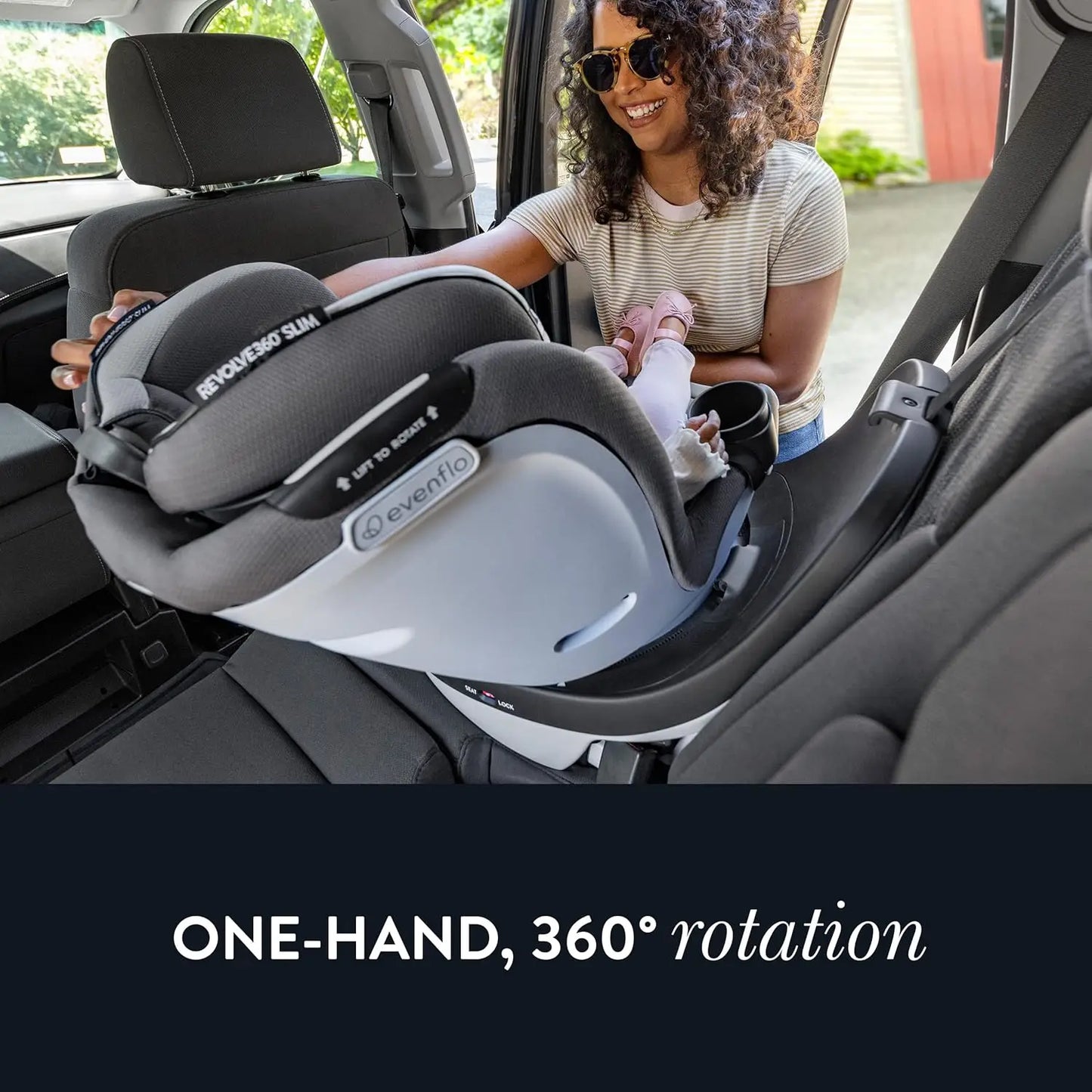 SafeNest Revolve360 Extend All-in-One Rotational Car Seat with SensorSafe