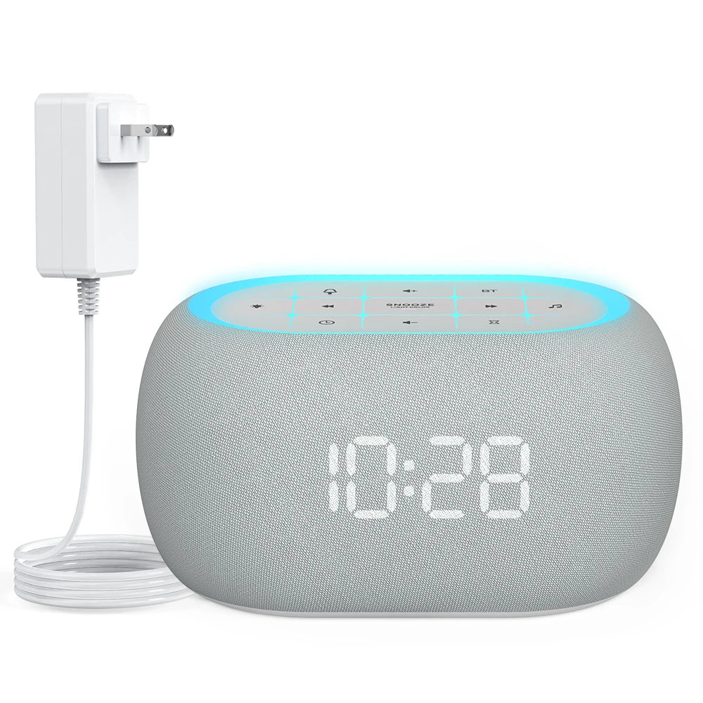 NIVO: The Ultimate White Noise Machine - Bluetooth, 21 Relaxing Sounds, 7 Night Lights