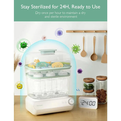 WEFECT Bottle Sterilizer and Dryer – Efficient, Powerful, and Safe for Your Baby’s Essentials