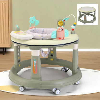 SweetWalker – 5 Adjustable Heights, 360° Swivel Seat, Music, Detachable Toys & Bounce