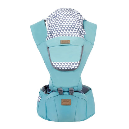 NestEase 4-in-1 Ergonomic Baby Carrier Backpack