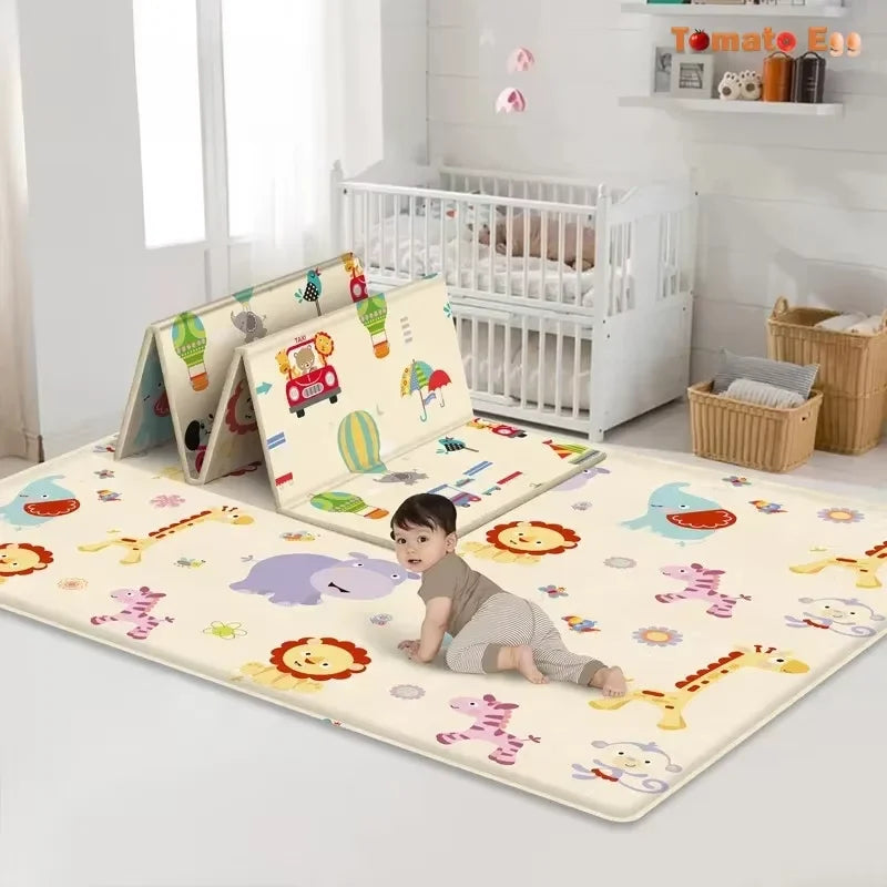 JoyMat Foldable Baby Play Mat – Safe, Educational, and Fun Activity Surface for Children