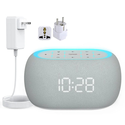 NIVO: The Ultimate White Noise Machine - Bluetooth, 21 Relaxing Sounds, 7 Night Lights