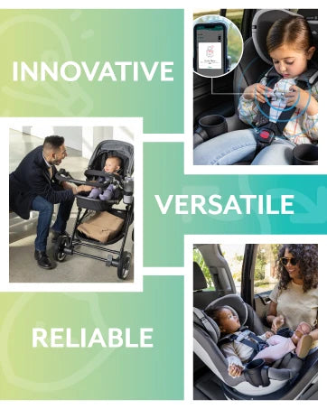 SafeNest Revolve360 Extend All-in-One Rotational Car Seat with SensorSafe