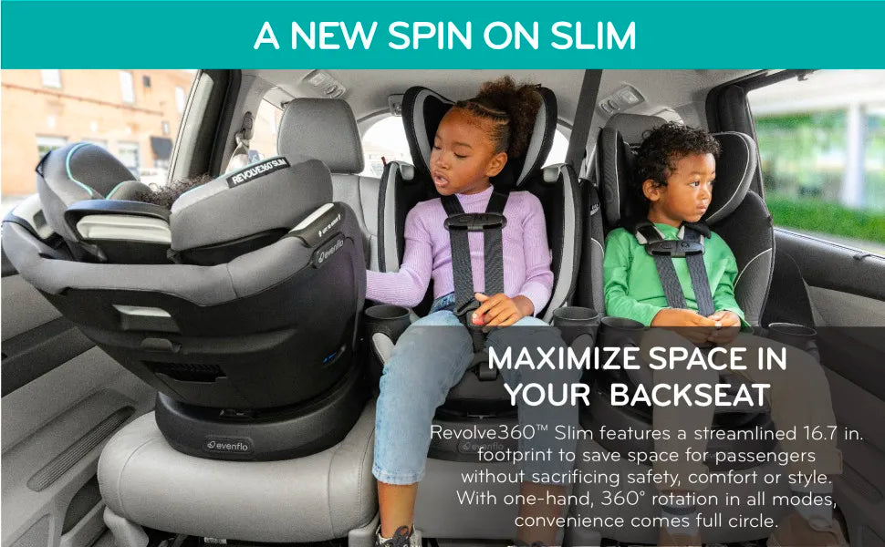 SafeNest Revolve360 Extend All-in-One Rotational Car Seat with SensorSafe