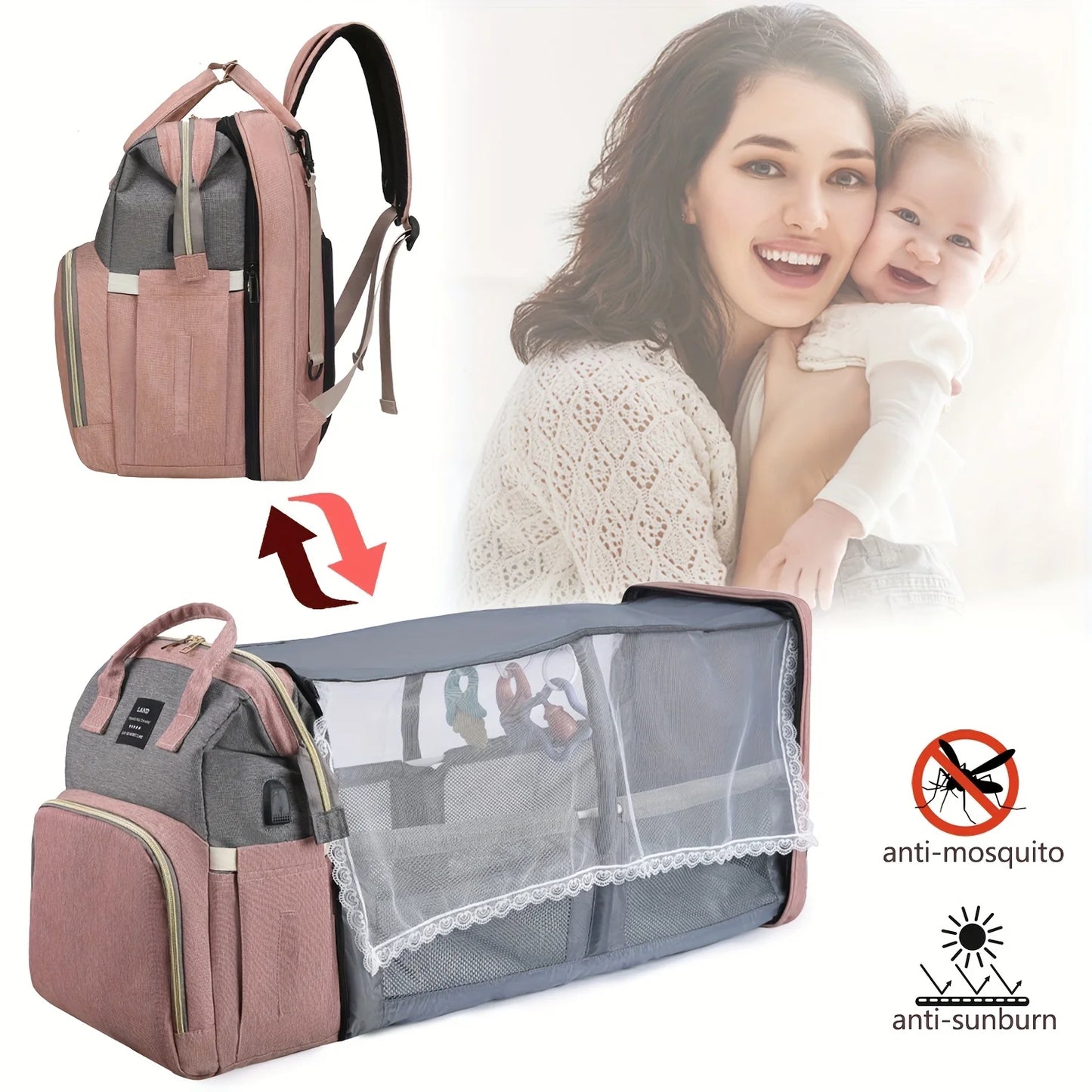 SmartBag Diaper Backpack – The Ultimate Blend of Comfort, Functionality, and Style