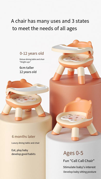 CuteBear Multi-Function Baby Dining Chair – A Safe and Comfortable Seat for Your Little One