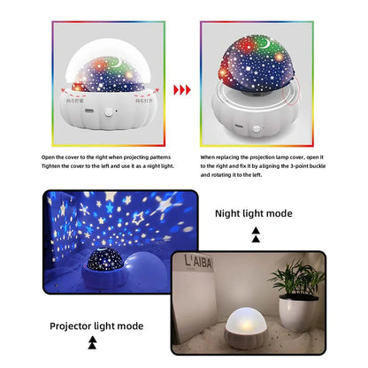 NOON USB Sleep Lamp For Children Gift, Baby Bedroom Decoration