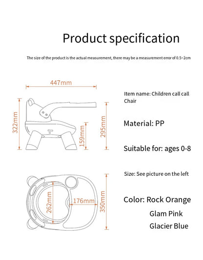 CuteBear Multi-Function Baby Dining Chair – A Safe and Comfortable Seat for Your Little One