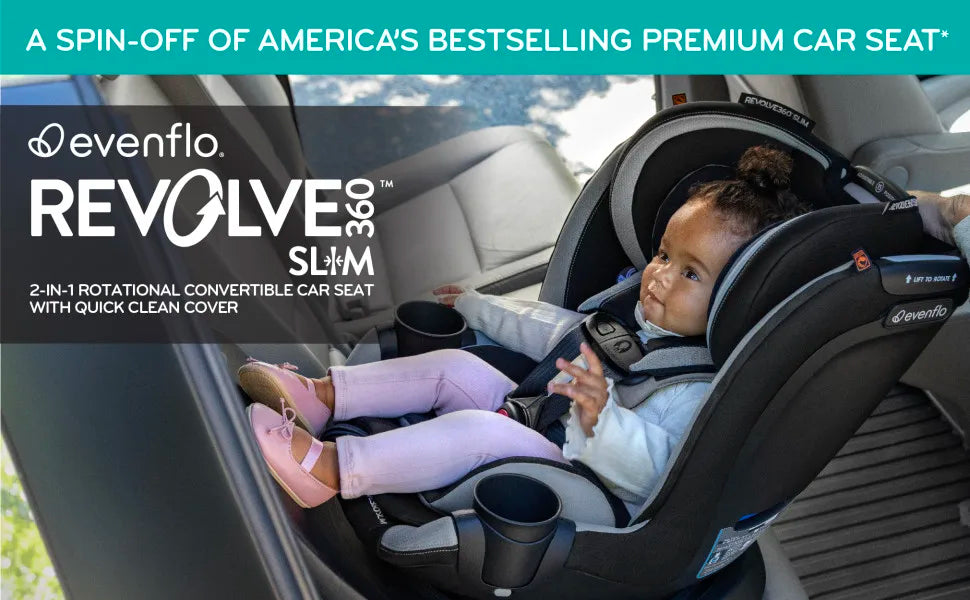 SafeNest Revolve360 Extend All-in-One Rotational Car Seat with SensorSafe