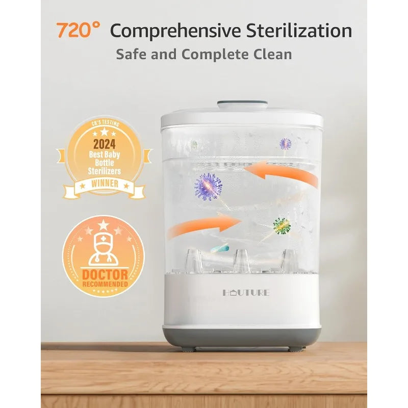 SafeSteam 6-in-1 Bottle Sterilizer and Dryer