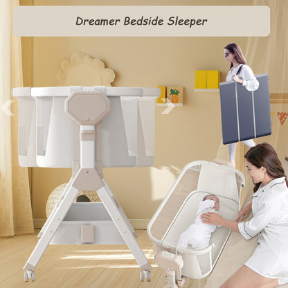 Lightweight and portable design of the Dreamer bedside sleeper