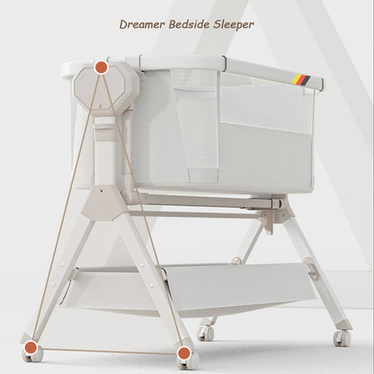 Sturdy and durable frame of the Dreamer bedside sleeper